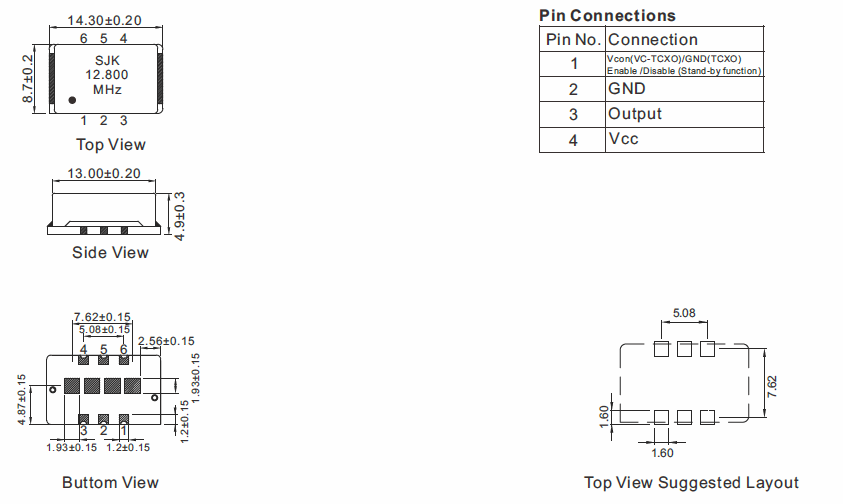 9t series smd tcxo vctcxo sjk tcxo vcc organizational chart