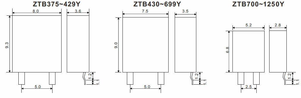 ZTB-SMD-Dimensions