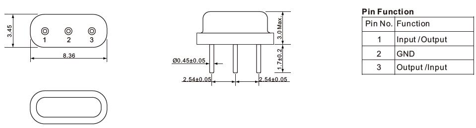 D-11-SAW-Resonator-Dimensions